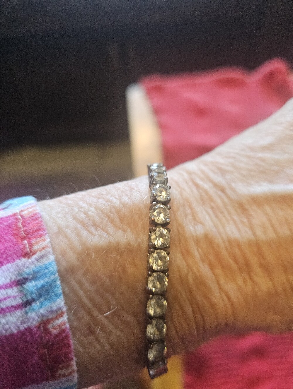 Silver Tennis Bracelet